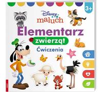 Disney toddler Un abécédaire des animaux Æstraughts Arrangement collectif (Buch auf Polnisch)