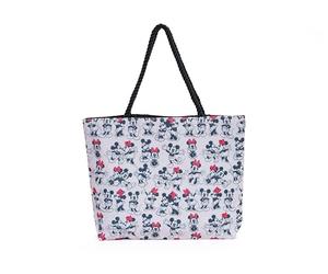 Disney Tote Travel Bag Mickey and Minnie Mouse Print