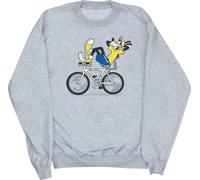 Disney - "Tour De Goofy" Sweat-shirt pour femme BI8826 (L) (Gris chiné)