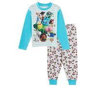 Disney Toy Story 4 Pyjamas pour garçons, filles et unisexe pour enfants, intégral Buzz Woody Forky, blanc, 4-5 ans