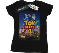 Disney - "Toy Story 4" T-shirt pour femme BI44344 (XXL) (Noir)