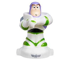 Disney Toy Story Buzz L’éclair - Veilleuse et lampe torche GoGlow Buddy, Blanc, 279TOY