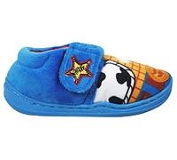Disney Toy Story Chaussons confortables à crochet et boucle pour garçon Bleu Taille 38