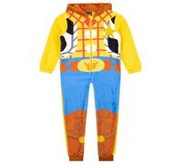 Disney Toy Story Combinaison | Surpyjama garçon | Pyjama combinaison pour enfants | Combinaison enfant | Grenouille pour enfants | Jaune 3-4 ans