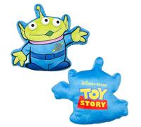 Disney Toy Story Coussin Officiel en Forme Spéciale | Super Doux | Design « Explore » | Coussin en Forme d’Alien | Parfait pour décoration de Chambre ou Salon | 37 × 43 cm | Bleu