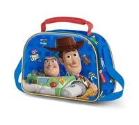 Disney Toy Story Friends-Sac Repas 3D, Bleu 26 x 20 cm