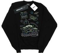 Disney - "Toy Story Little Green Men" Sweat-shirt pour fille BI40883 (152-158) (Noir)