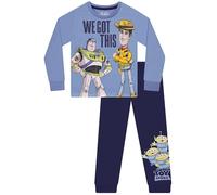 Disney Toy Story Pyjama Garcon, Pyjamas Buzz Lightyear Et Woody, Ensembles De Pyjama Garçon Manche Longue, Bleu 5-6 Ans