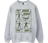 Disney - "Toy Story The Plastic Platoon" Sweatshirt für Jungen BI38871 (152-158) (Grau)