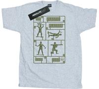 Disney - "Toy Story The Plastic Platoon" T-shirt pour homme BI52210 (S) (Gris chiné)