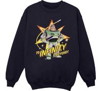 Disney - "Toy Story To Infinity" Sweat-shirt pour fille BI40703 (104) (Bleu marine)