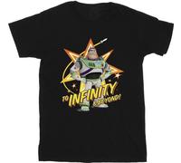 Disney - "Toy Story To Infinity" T-shirt pour fille BI41572 (116) (Noir)