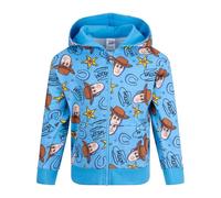 Disney Toy Story Woody Sweat à Capuche avec Fermeture éclair Les Enfants, 100% Coton, 3-4 Ans: 104cm, Bleu