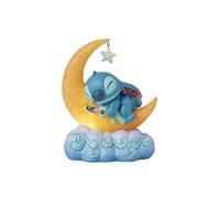 Disney Traditions Figurine de Lune Lumineuse Stitch and Scrump on