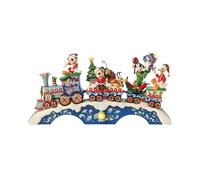 Disney Traditions Figurine de Train Musical Mickey et Ses Amis