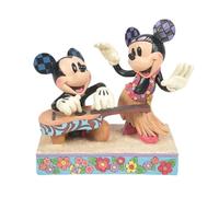 Disney Traditions Figurine Mickey et Minnie Hawaii