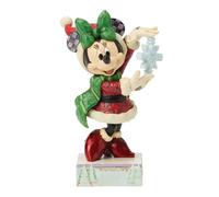 Disney Traditions Figurine Minnie avec Flocon de Neige