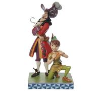 Disney Traditions Figurine Peter Pan et Captain Hook