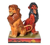 Figurine Disney Tradition - Le Roi Lion - Simba Et Scar
