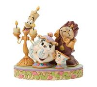 Disney Traditions Figurines de Lumière, Big Ben, Mme Samovar et Zip