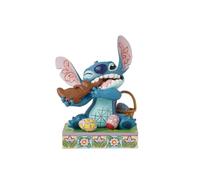 Disney Traditions Stitch Figurine de Pâques Hauteur 13 cm