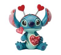 Disney Traditions Stitch Figurine de Saint-Valentin
