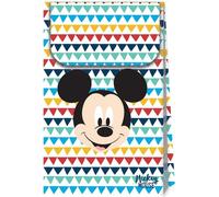 Disney - Triangle de papier "Mickey Mouse" Sacs de fête pack de 6 SG30052 (taille unique) (Coloré)