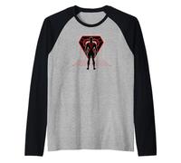 Disney TRON: Ares Identity Disc Grid Official Movie Manche Raglan