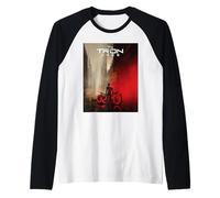 Disney TRON: Ares Lightcycle City Official Movie Poster Art Manche Raglan