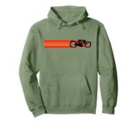 Disney TRON: Ares Lightcycle Race Light Streak Sweat à Capuche, Unisexe pour adultes, Vert sauge, S