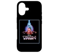Disney TRON Official 1982 Original Movie Poster Art and Logo Coque pour iPhone 17