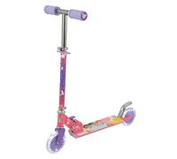 Disney Trottinette Princesse pour Enfants Filles et garçons - Pliable - pour garçons et Filles - Trottinette Lumineuse réglable - Roues Lumineuses - 58 x 30 x 80 cm