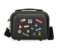 Disney Trousse de Toilette Adaptable Have a Good Day Mickey Noire, 29x21x15 cms
