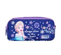 Disney Trousse scolaire cylindrique Frozen Always Close To The Heart Must (double compartiment)