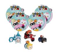 Disney TSUM TSUM Friends Lot de 4 mini figurines à ouvrir avec 4 sacs aveugles