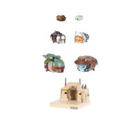 Disney Tsum Tsum Star Wars - JAKKS Pacific - Ensemble Deluxe de 6 Figurines Empilables sur Pied - Taille 7 cm - Licence Officielle de la Saga - Jouet à Collectionner pour Enfants dès 3 Ans et +