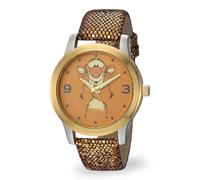 Disney Unisexe-Adultes Analogique Quartz Montre avec Bracelet en Cuir WDS000353