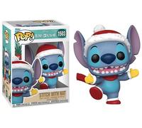 Disney Vacances Couture Avec Santa Chapeau 3.75 Figurine Pop Vinyle 1503 Noël