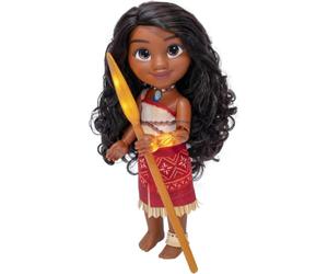 Disney Vaiana 2 Chanteuse Vaiana 35 cm Poupée avec Rame, Officielle par Jakks Pacific, Comprend Une Rame Magique Lumineuse, Chante Beyond, Fonctionnalité Lumineuse, 11 Phrases de Conte, 3+