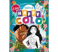 Disney Vaiana 2 - Happy colo - Collectif - Hemma - broché - Document jeunesse
