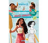 Disney Vaiana 2 - Je colorie mes amies - Collectif - Hemma - broché - Document jeunesse