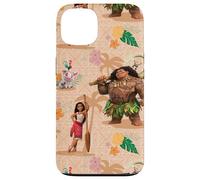 Disney Vaiana 2 Vaiana Maui Kotu Heihei and Pua Pattern Coque pour iPhone 13