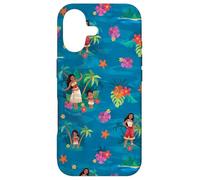 Disney Vaiana 2 Vaiana Simea Ocean Sisters Tropical Pattern Coque pour iPhone 17
