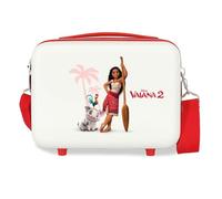Joumma Disney Vaiana and Friends Nececer Adaptable Blanc 29 x 21 x 15 cm Rigide ABS 9,14 L 0,8 kg, Blanc, Talla única, Nécecer Adaptable