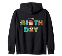 Disney Vaiana Big Letters "It's My Birthday" Birthday Party Sweat à Capuche
