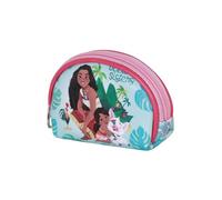 Disney Vaiana Family-Porte-Monnaie Ovale Casual, Bleu, 12 x 9 cm