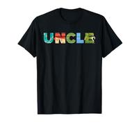 Disney Vaiana Letters Uncle Birthday Gift Family Disney Trip T-Shirt