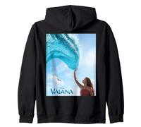 Disney Vaiana Live-Action Movie 2026 Ocean Wave Logo Poster Sweat à Capuche