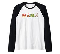 Disney Vaiana Mamá Regalo de Cumpleaños Día de la Madres Manche Raglan