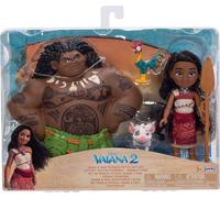 Disney Vaiana Moana 2 Vaiana & Maui poupée blister 15cm